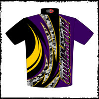 NEW!! Hollywood Drag Racing Crew / Team Shirts Back View