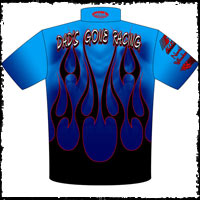 Gary Urlacher Corvette Pro Mod Drag Racing Crew Shirts